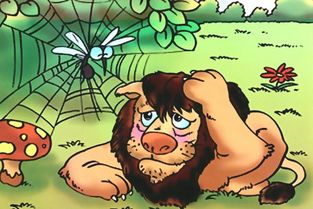 蚊子和狮子寓意改写，蚊子和狮子寓意的句子有哪些