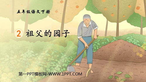 祖父的园子原文及翻译