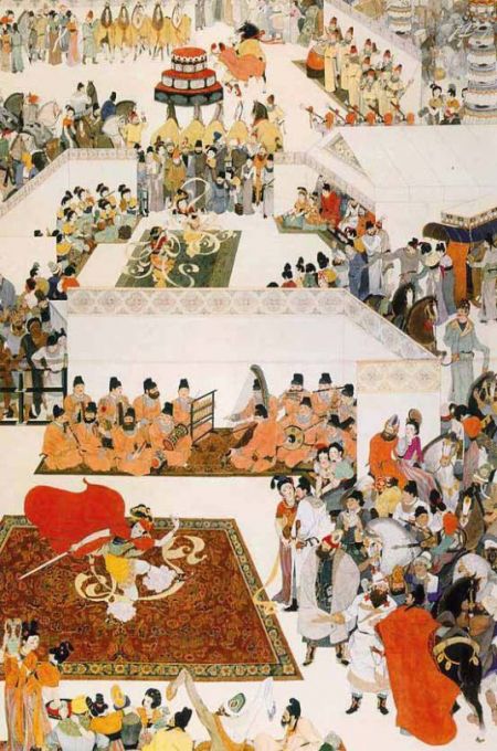 试述唐朝租庸调的内容及意义。(12分)