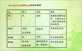 die的过去式和现在分词怎么写，leave的过去式和过去分词