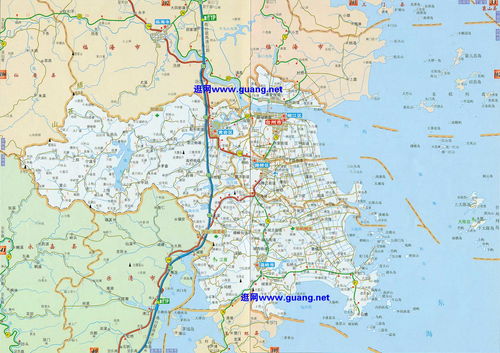 浙江台州地图全图，中国浙江台州地图