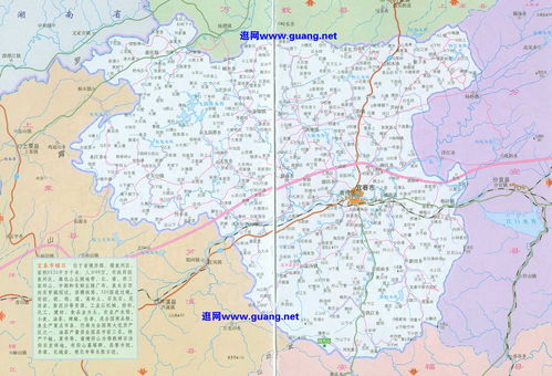 宜春地图全图高清大图，宜春地图行政区划