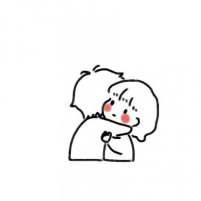 简笔画情侣图片，卡通简笔画情侣