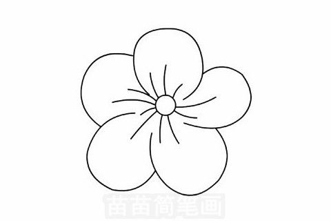 桃花怎么画简笔画图画大全，桃花怎么画 简图