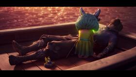 天上出现绿色的光是怎么回事