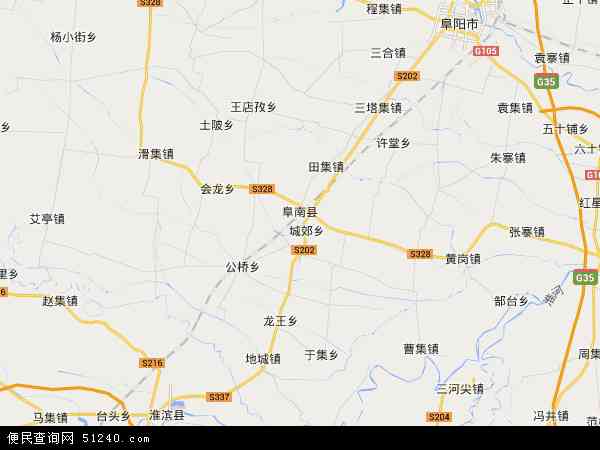 安徽阜南县地图，阜南县地图全图河道分布