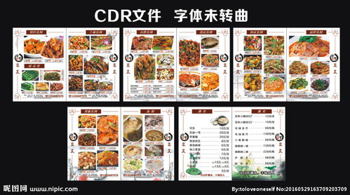 菜单大全菜名，快餐店菜谱大全