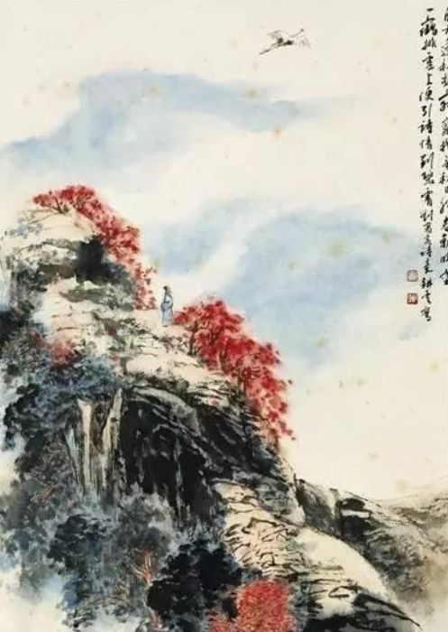 晴空一鹤排云上,便引诗情到碧霄.的上一句是什么?