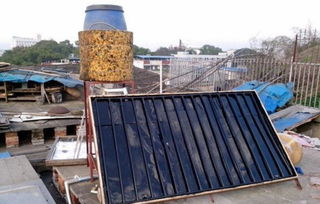 自制太阳能热水器